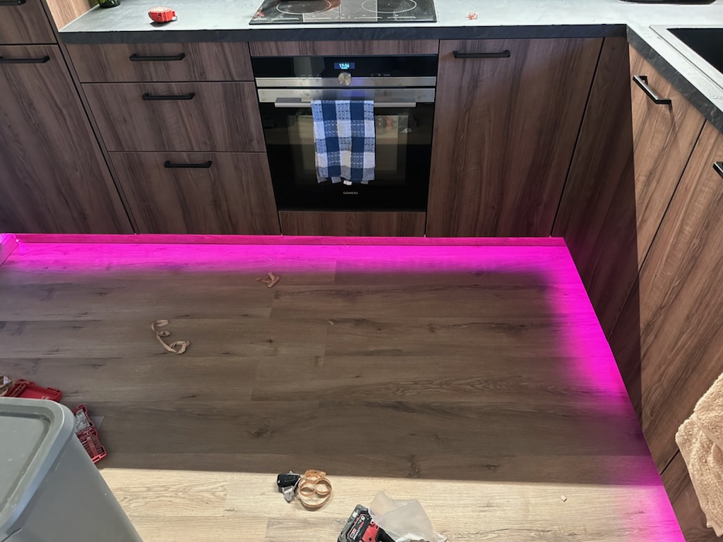 Osvětlení kuchyňské linky